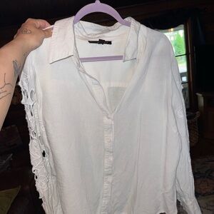 Elegant White Women's Top